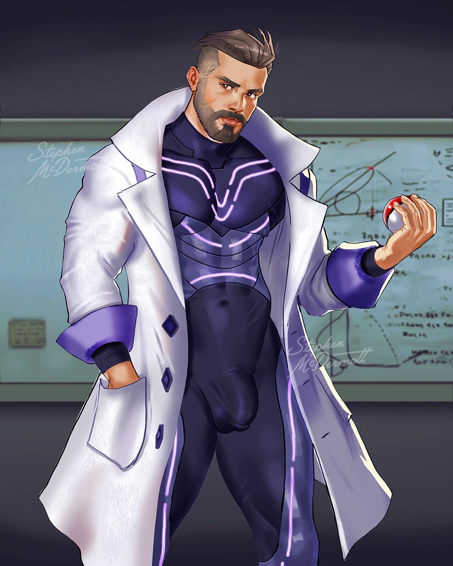 Professor Turo (Pokemon) Rule 34 Image