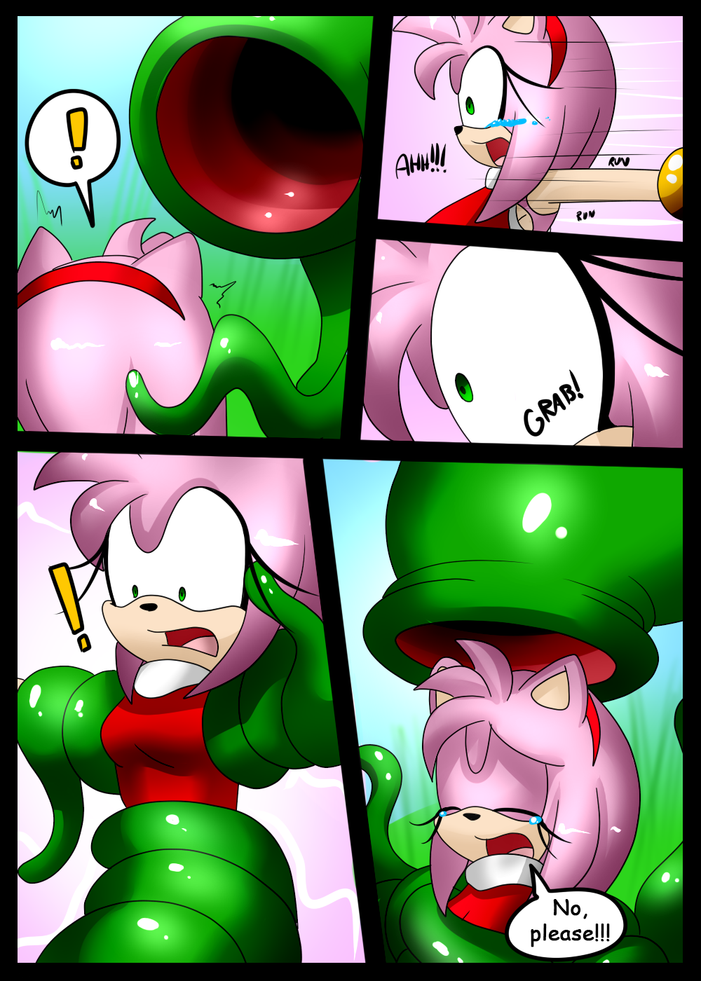 Amy Rose (Sega) Rule 34 Image