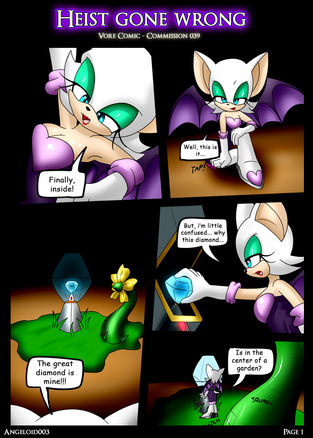 Rouge The Bat (Sega) Rule 34 Image
