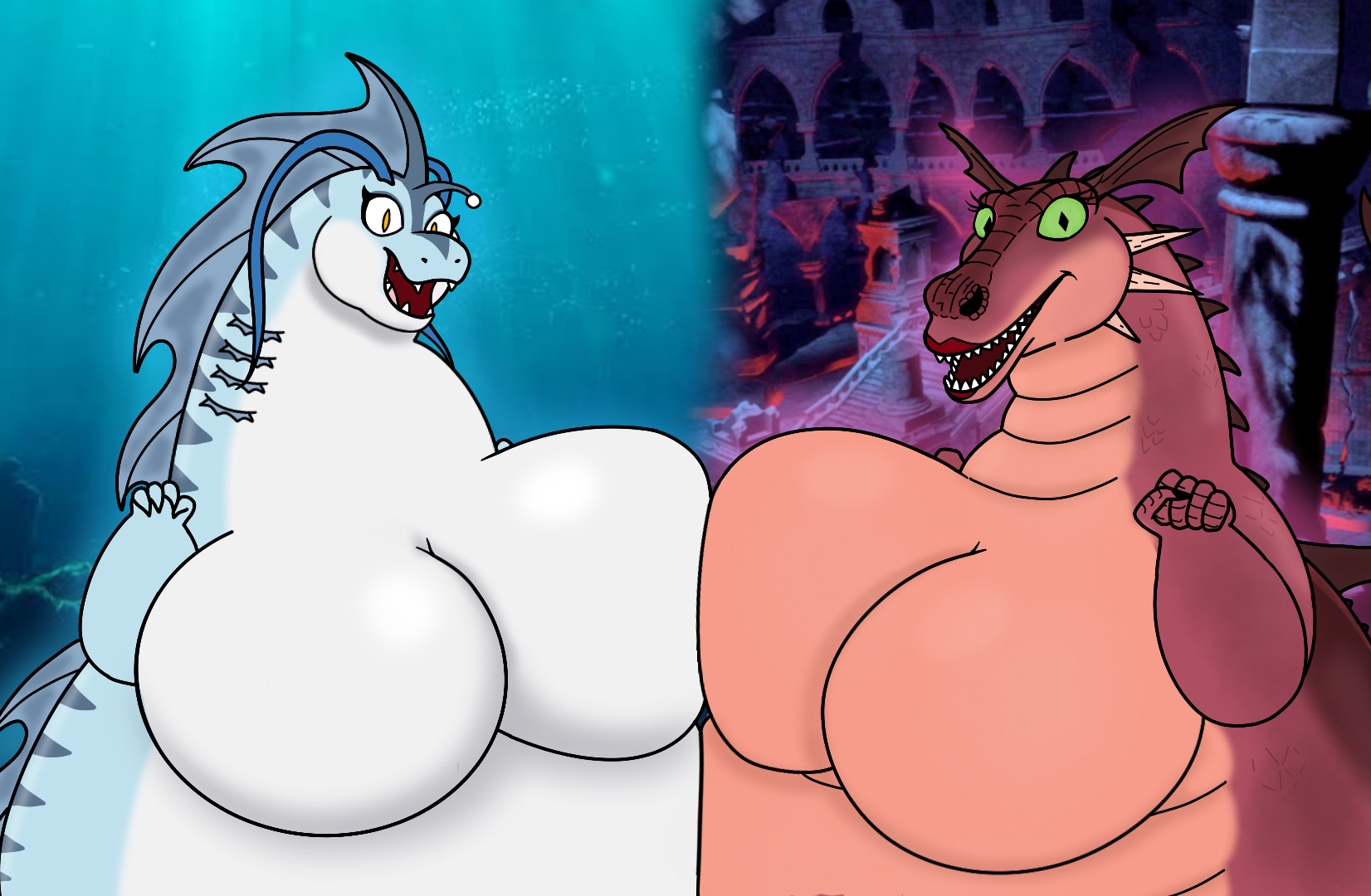 Dragon (Shrek) Rule 34 Image
