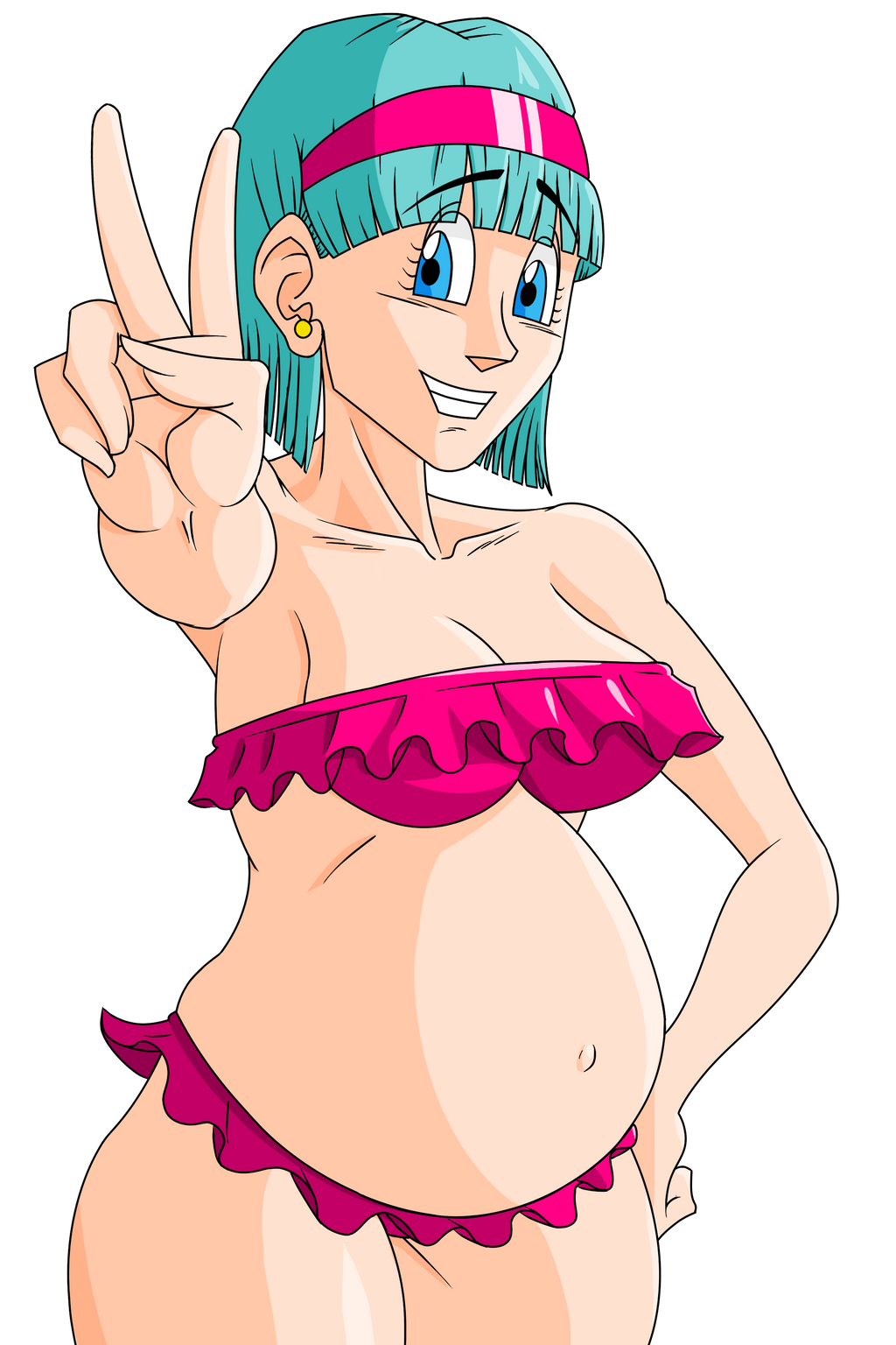 Bulma Briefs (Dragon Ball) Rule 34 Image