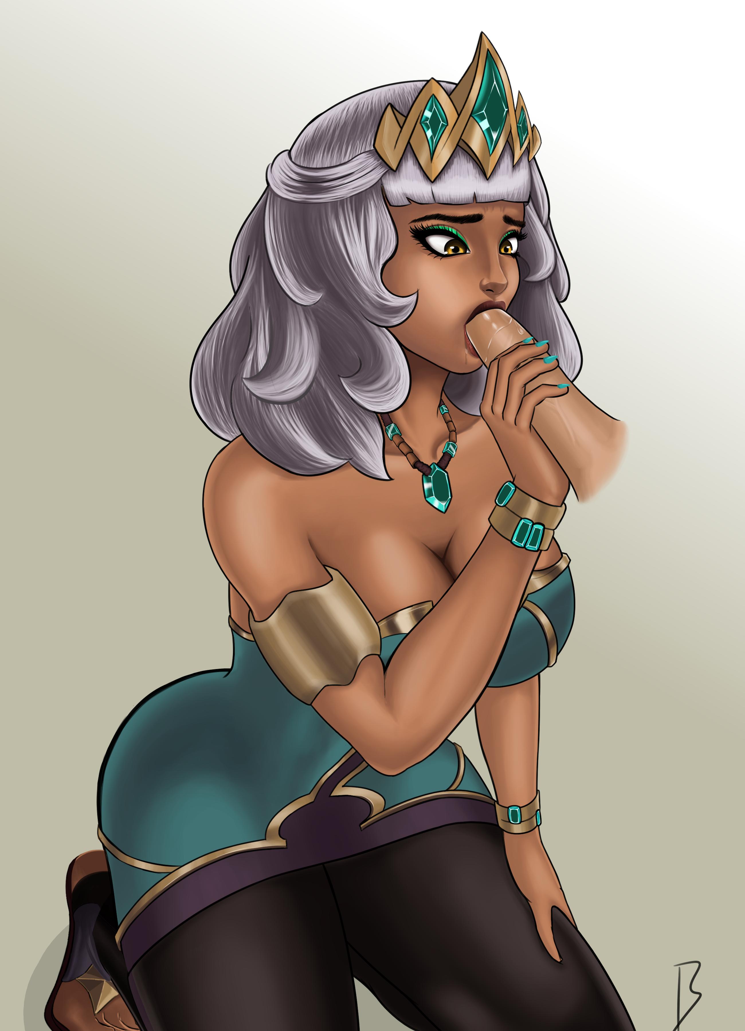 Qiyana Yunalai (League Of Legends) Rule 34 Image