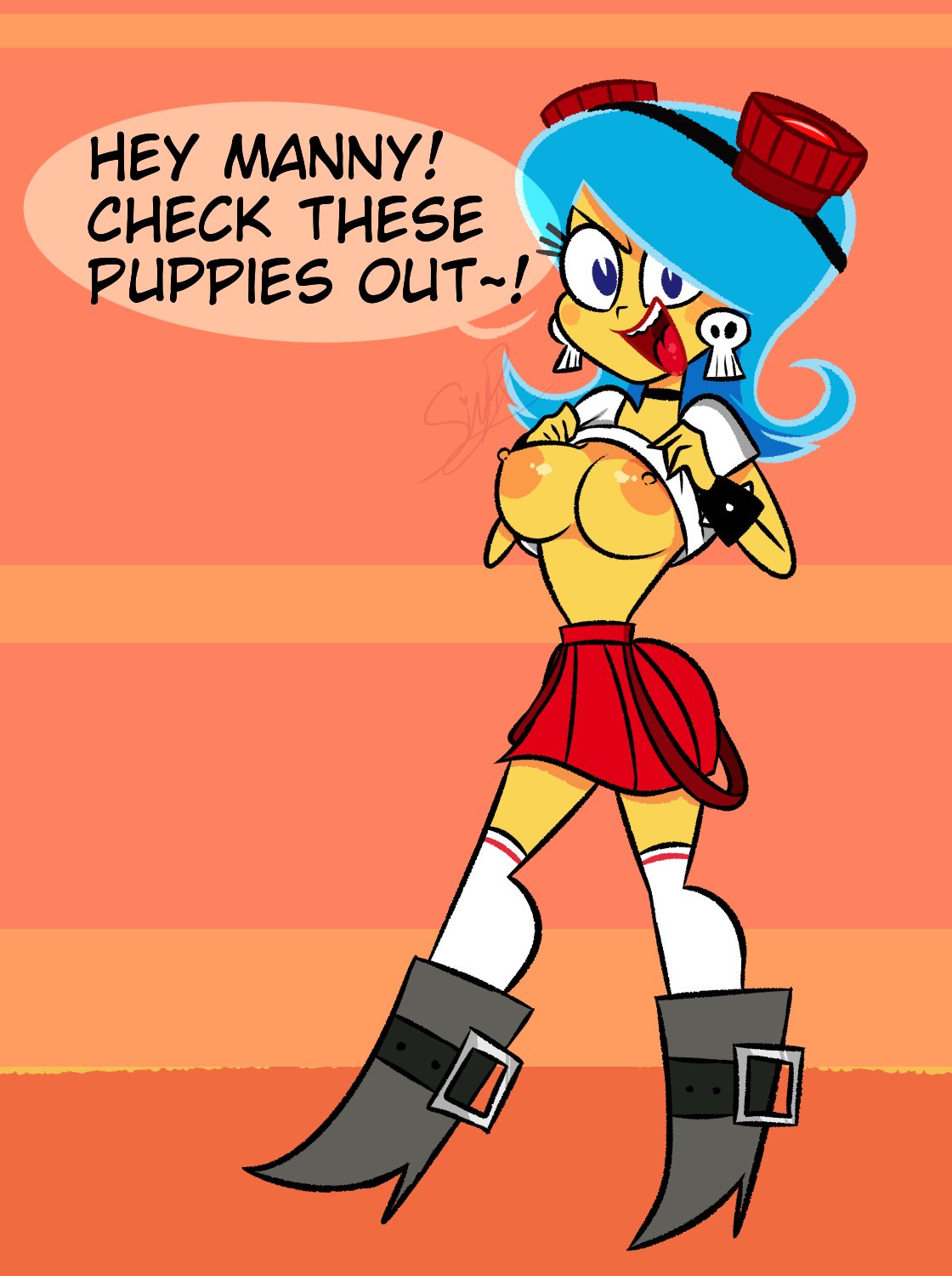 1girls Rule 34 Image