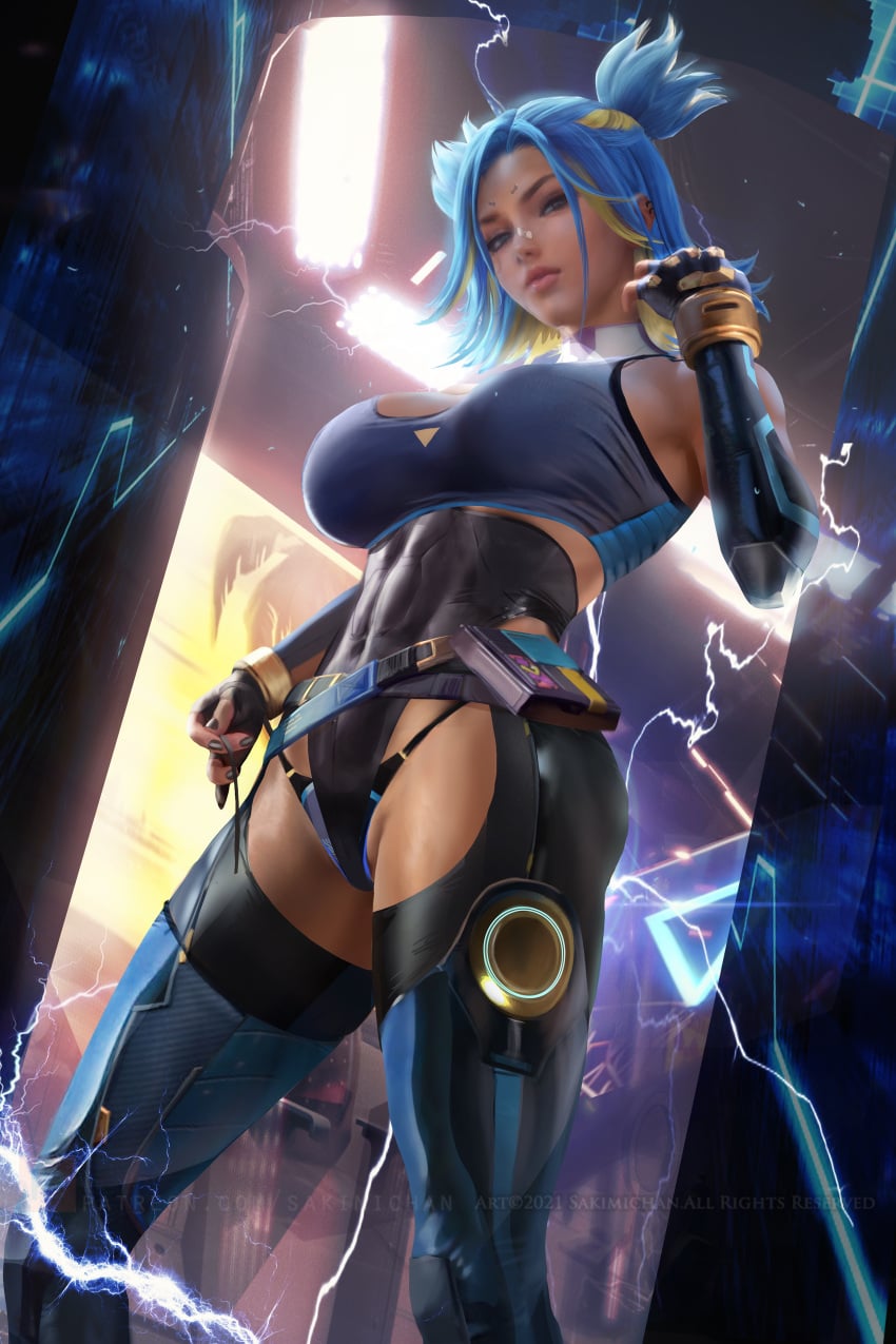 Neon (Valorant) Rule 34 Image