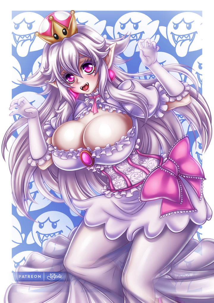 Boo (Mario) Rule 34 Image