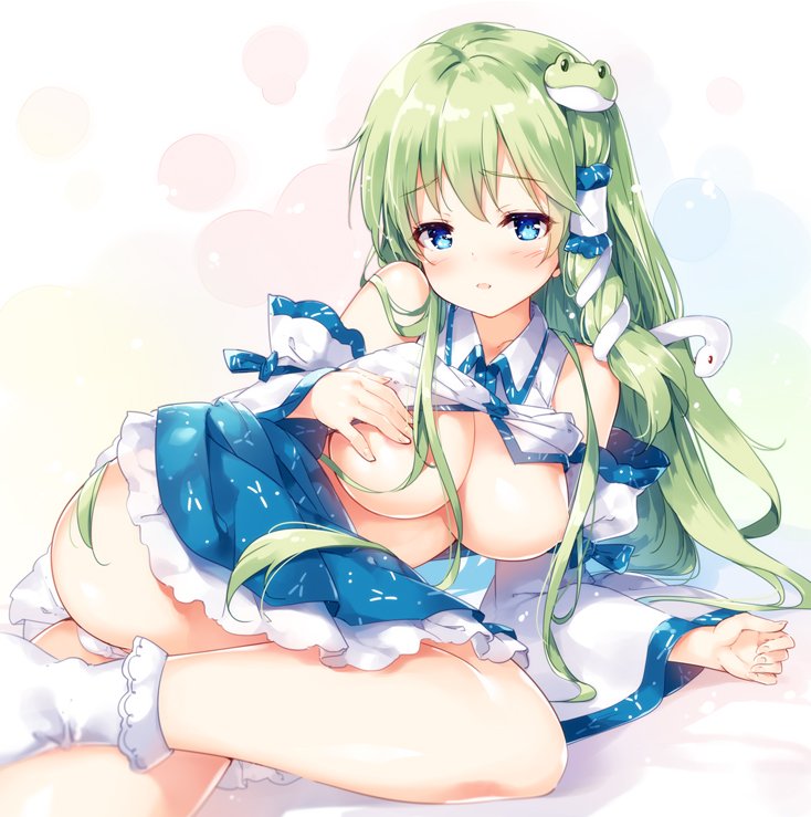 Sanae Kochiya (Touhou) Rule 34 Image