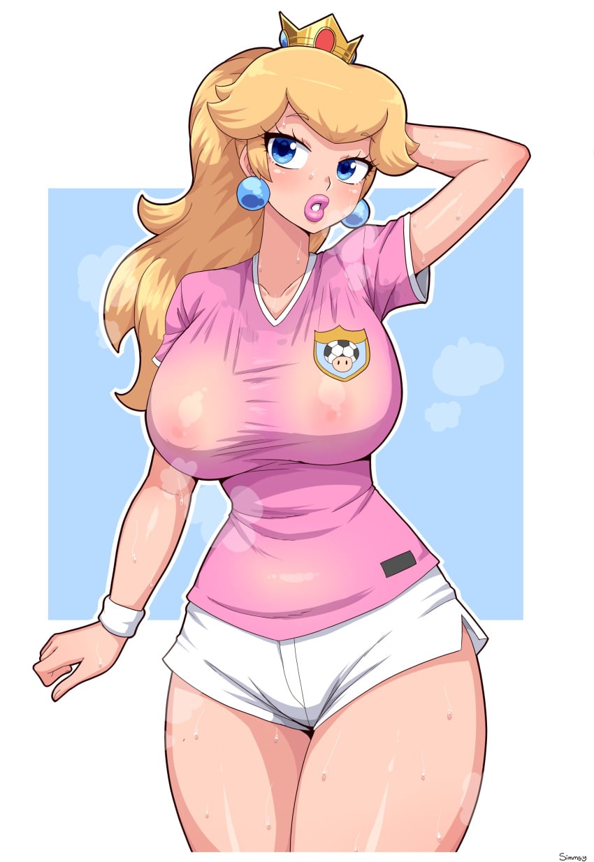 Princess Peach (Mario (Series)) Rule 34 Image