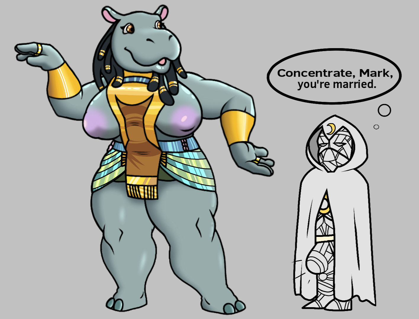 Marc Spector (Egyptian Mythology) Rule 34 Image