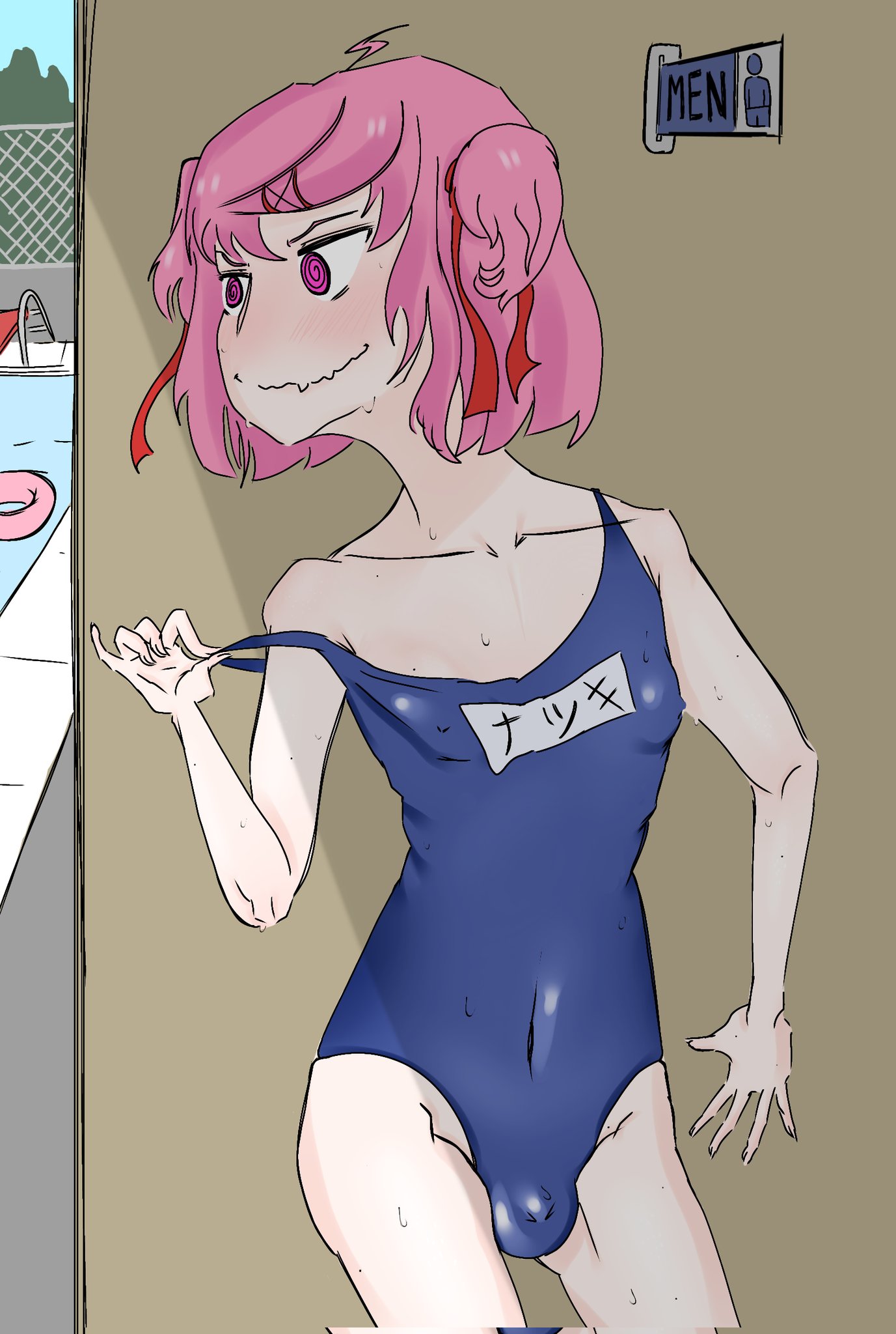Natsuki (Doki Doki Literature Club) Rule 34 Image