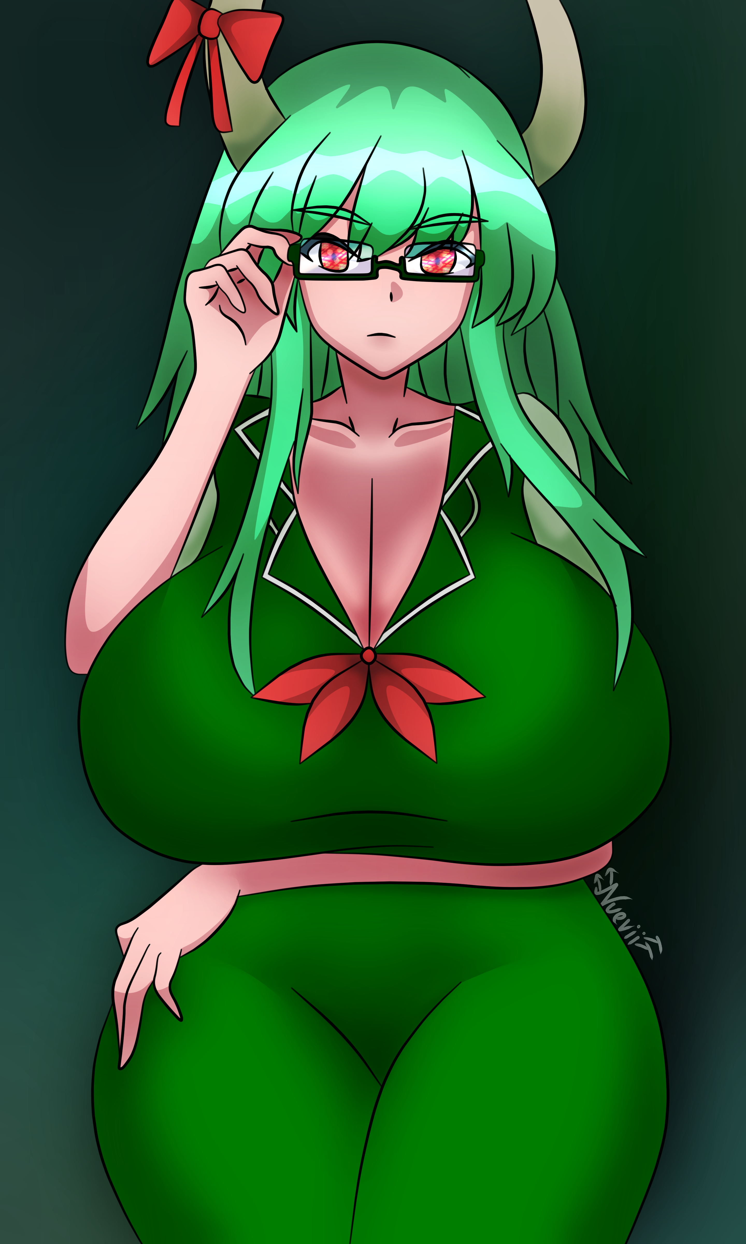 Keine Kamishirasawa (Touhou) Rule 34 Image