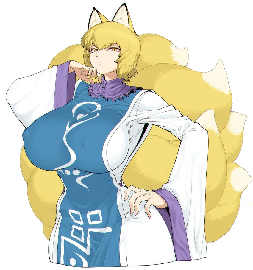 Ran Yakumo (Touhou) Rule 34 Image