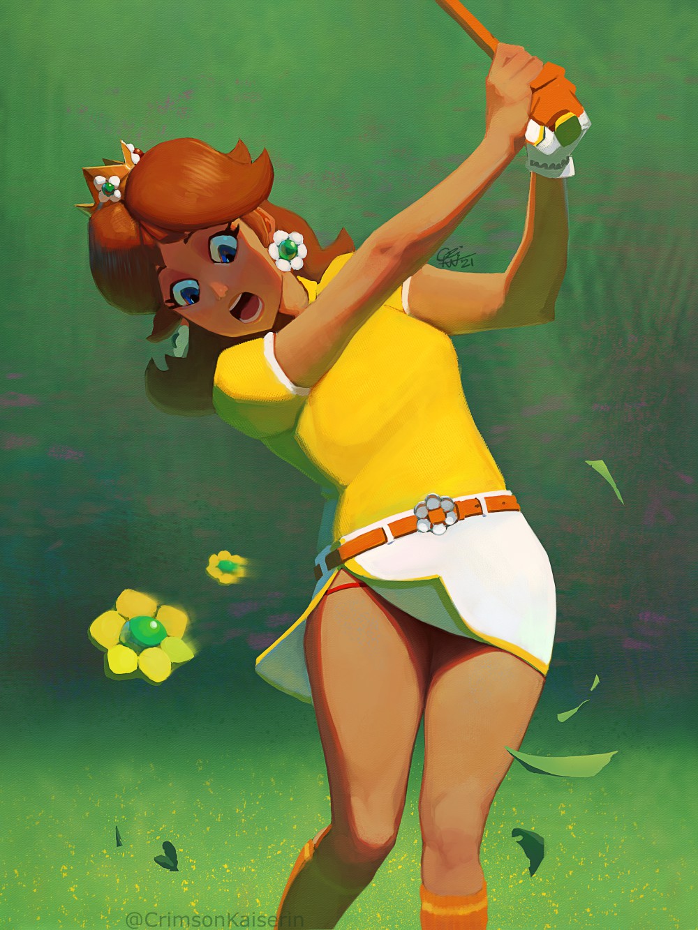 Princess Daisy (Mario (Series)) Rule 34 Image
