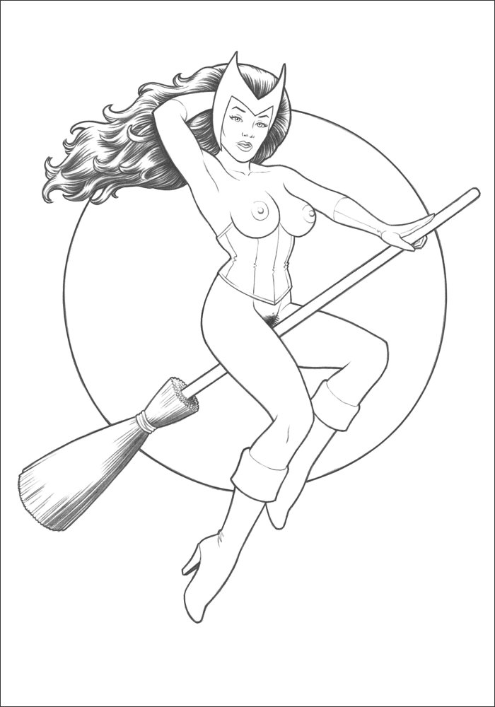 Scarlet Witch (Avengers) Rule 34 Image