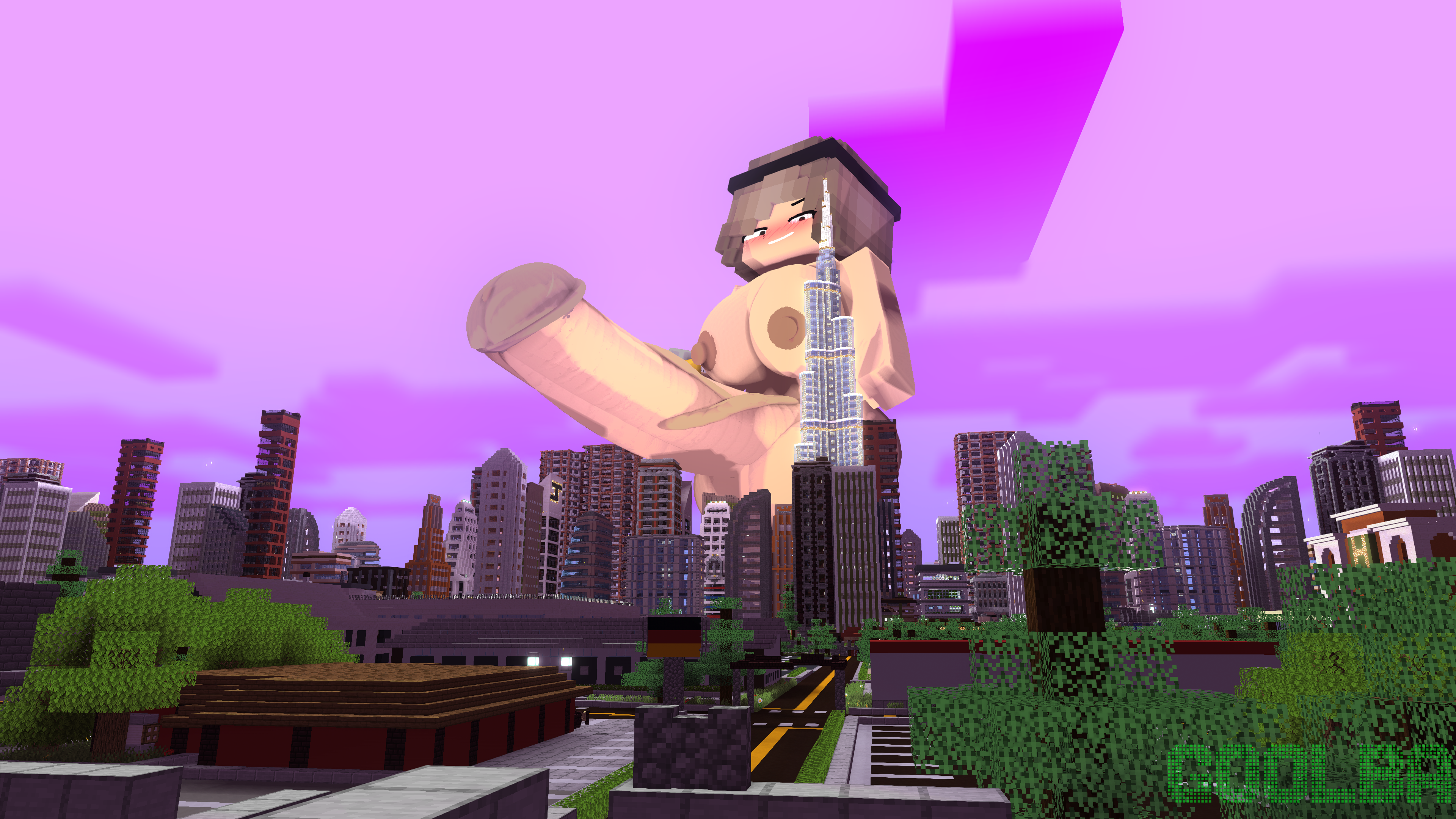 Kayla (Minecraft) Rule 34 Image