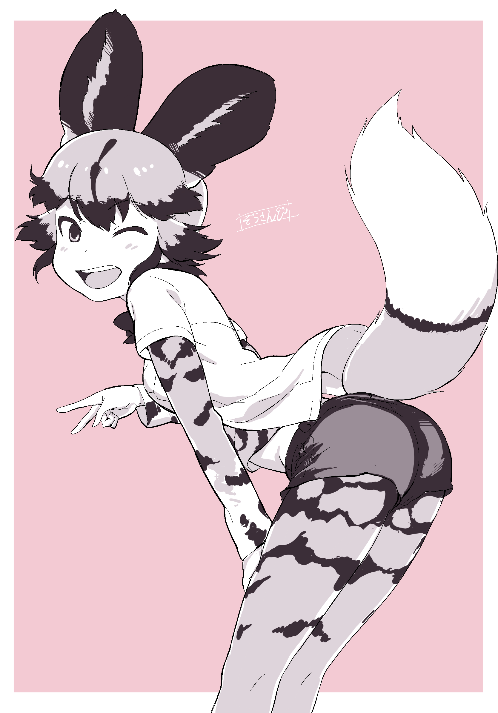 African Wild Dog (Kemono Friends) Rule 34 Image