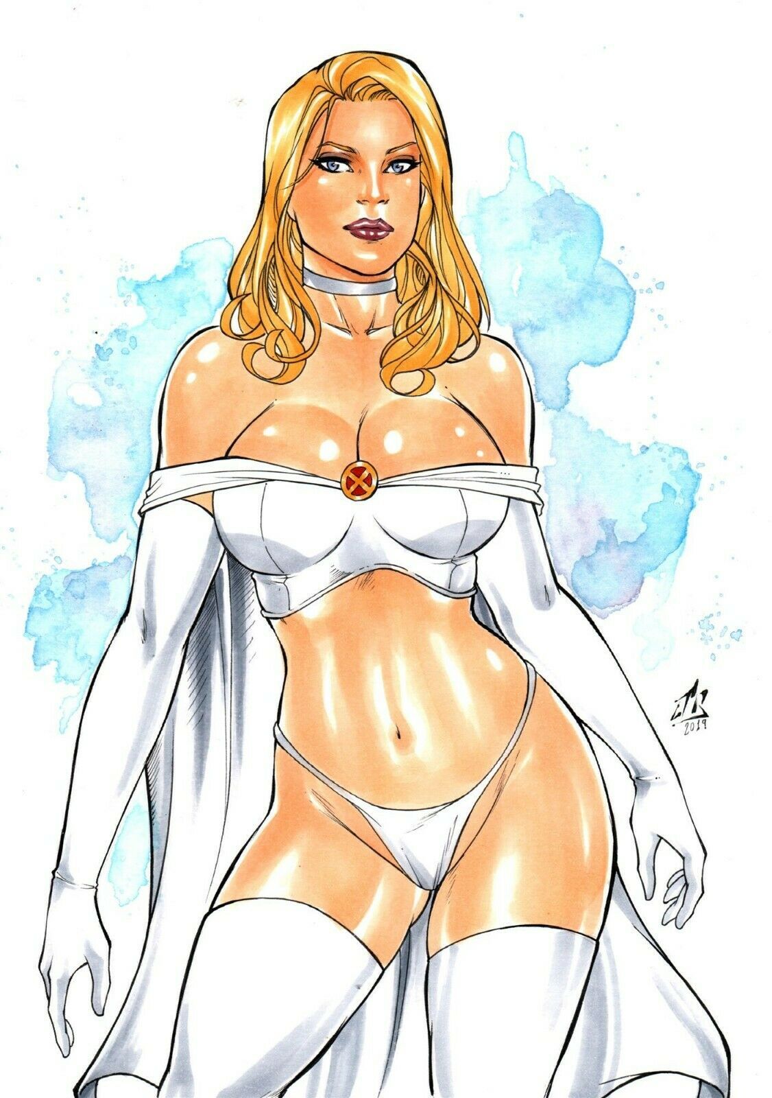 Emma Frost (Hellfire Club) Rule 34 Image