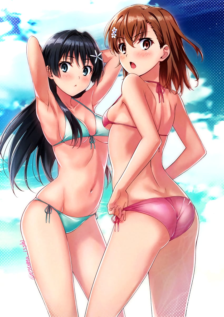 Misaka Mikoto (To Aru Kagaku No Railgun) Rule 34 Image
