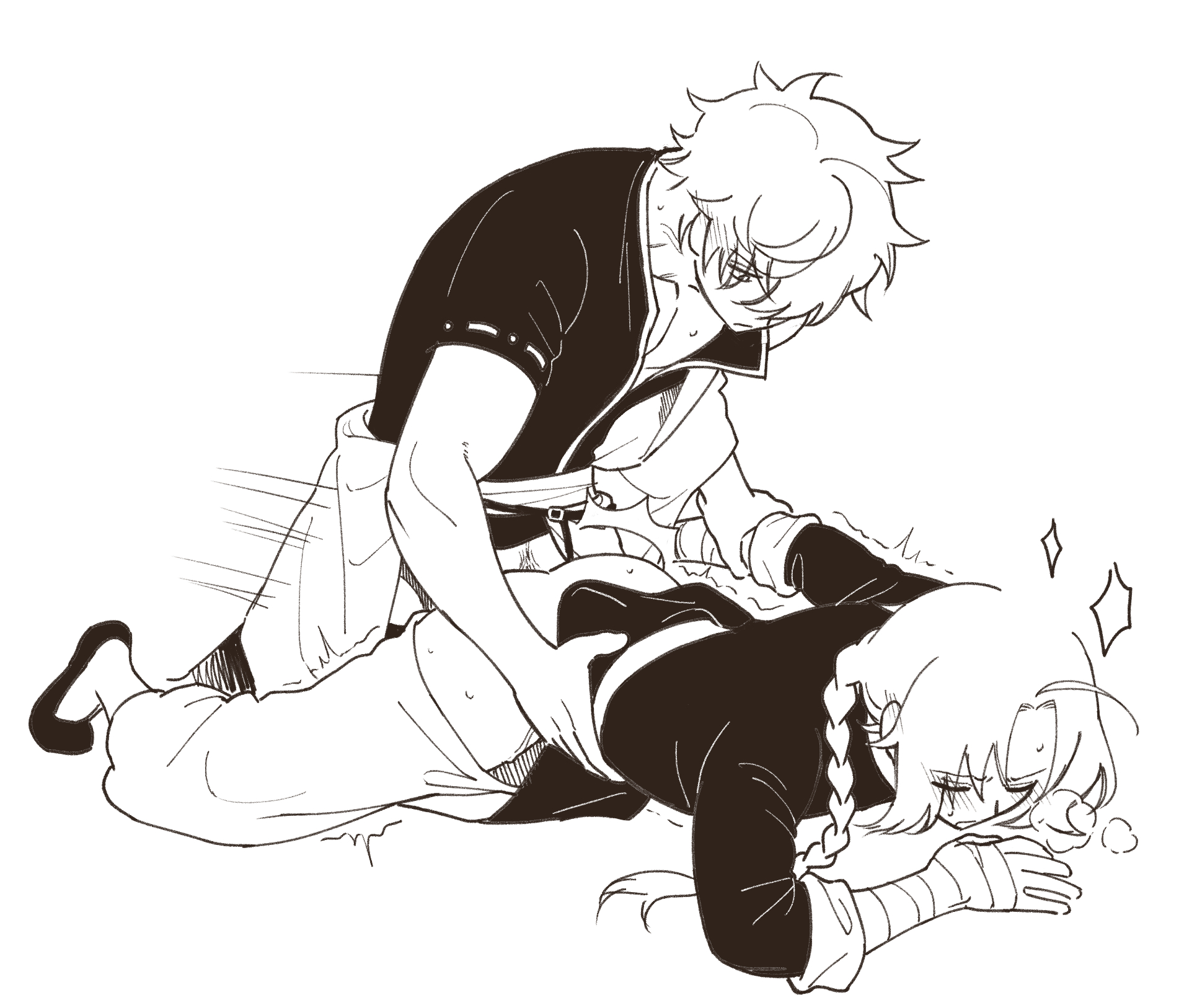 Gintoki Sakata (Gintama) Rule 34 Image