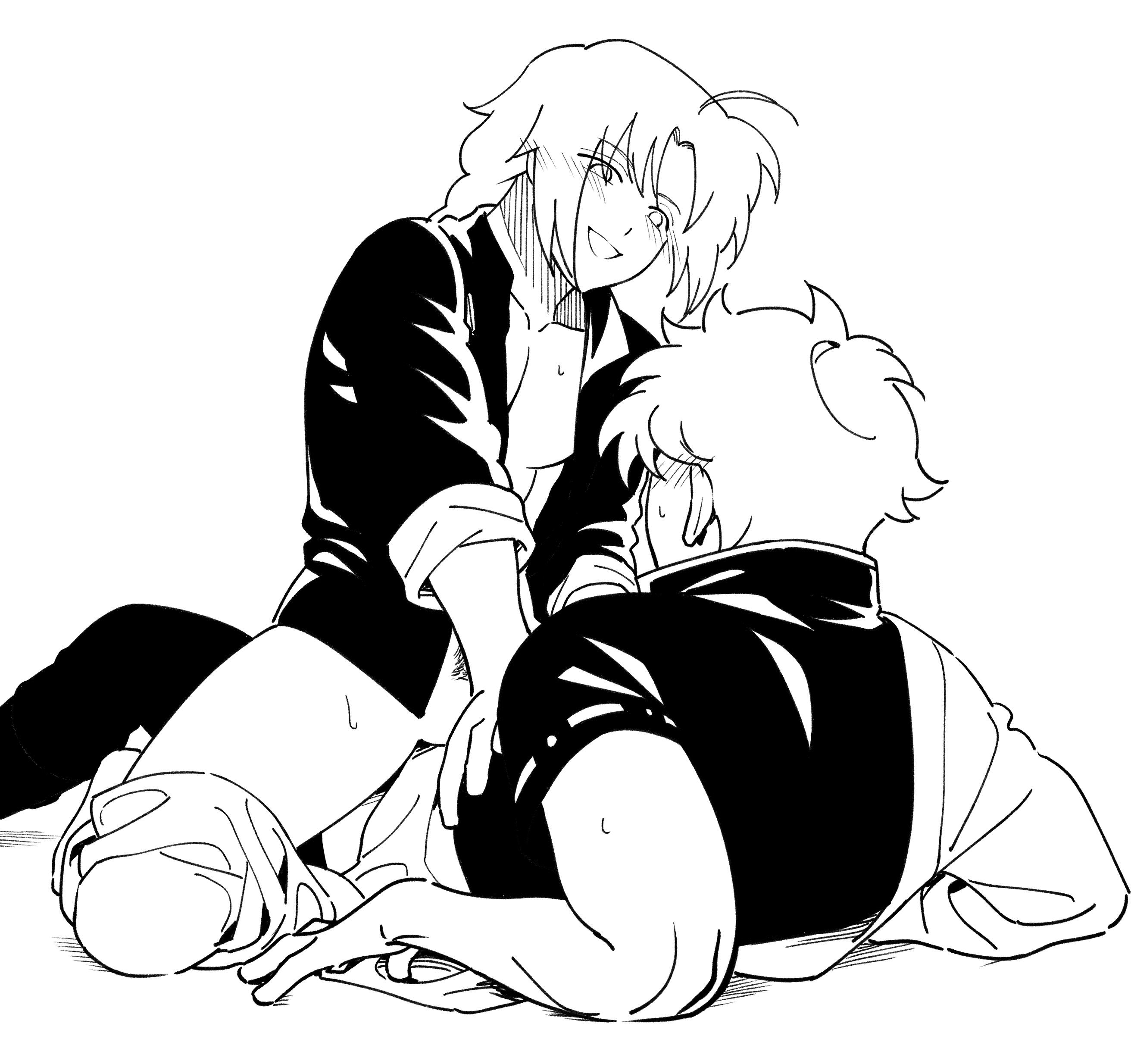 Gintoki Sakata (Gintama) Rule 34 Image