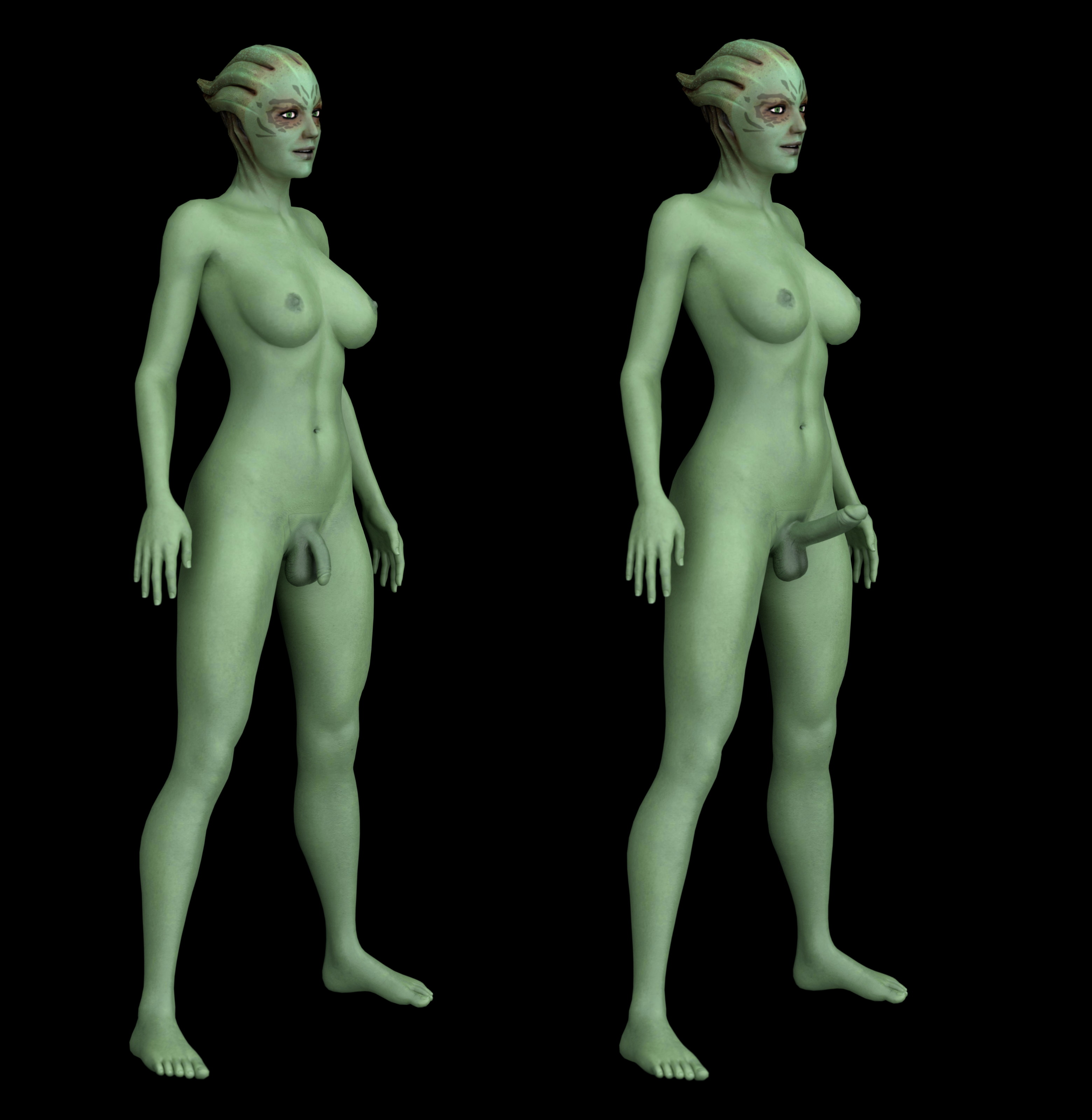 Asari (Mass Effect) Rule 34 Image