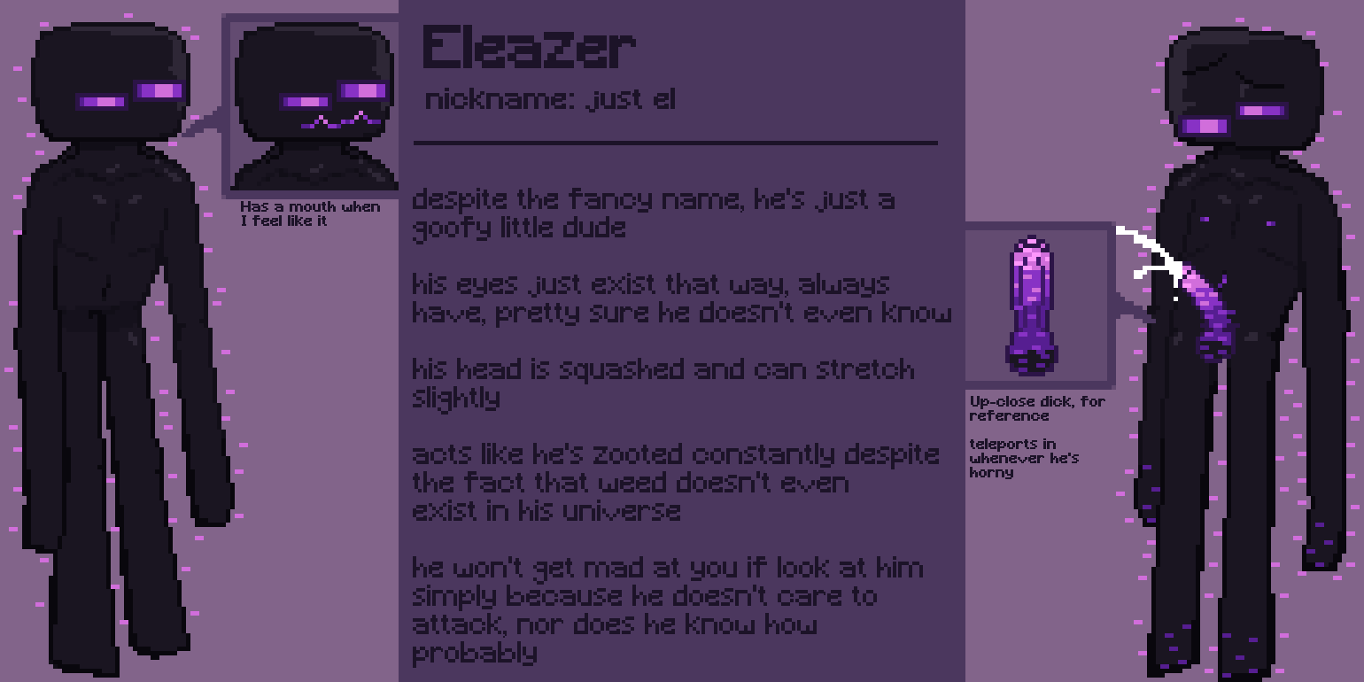 Enderman (Minecraft) Rule 34 Image