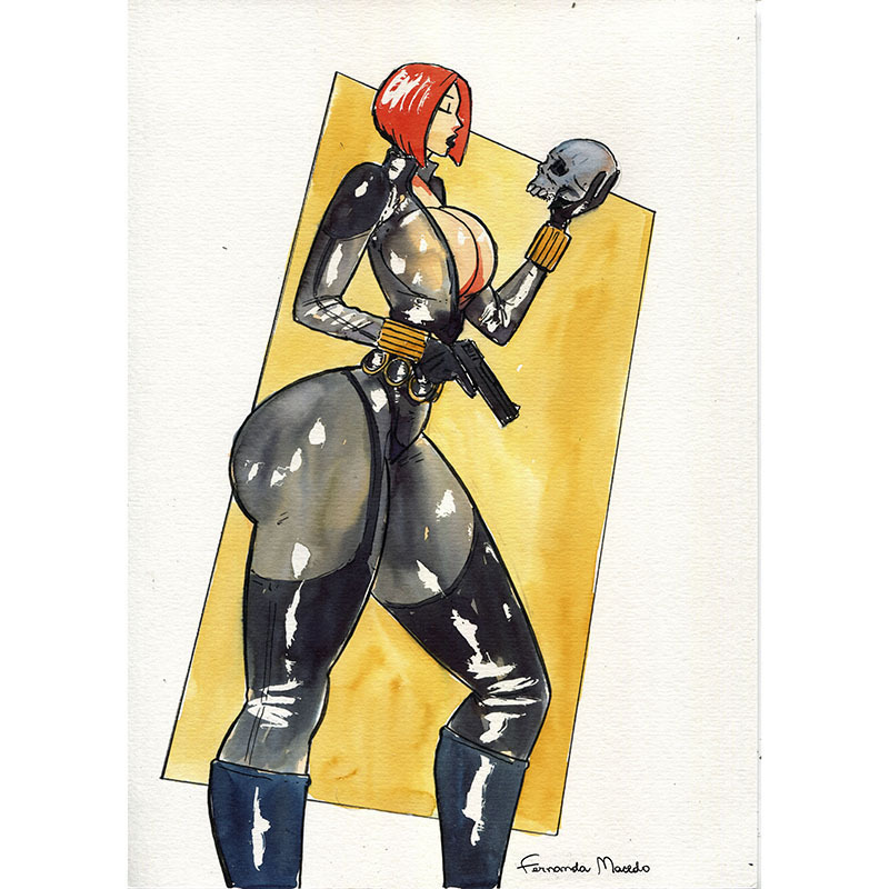 Black Widow (Marvel) Rule 34 Image