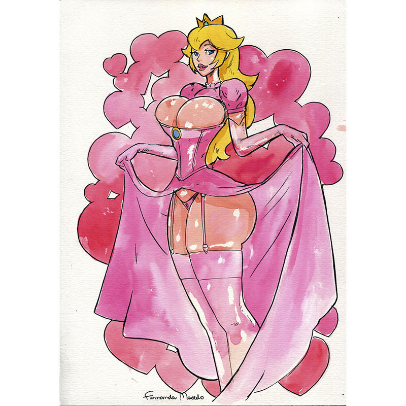 Princess Peach (Mario (Series)) Rule 34 Image