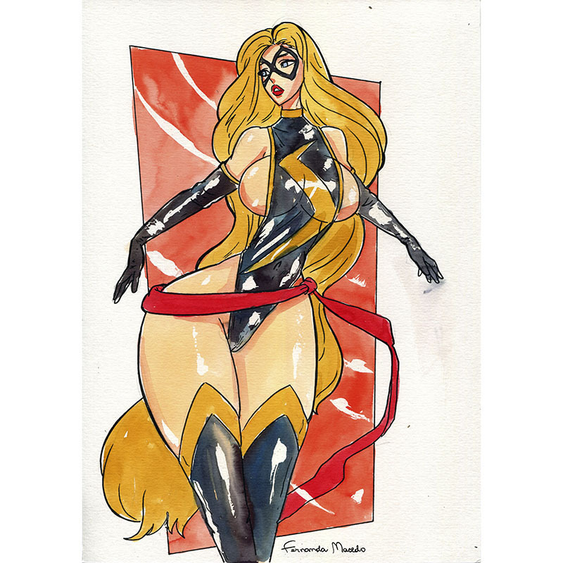 Carol Danvers (Marvel) Rule 34 Image