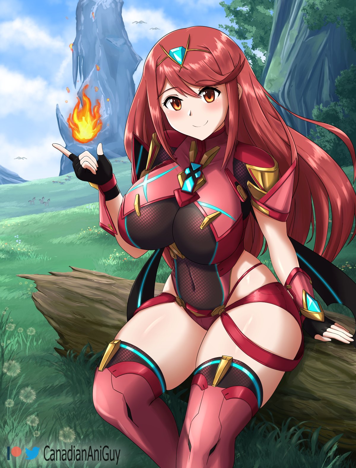 Pyra (Nintendo) Rule 34 Image