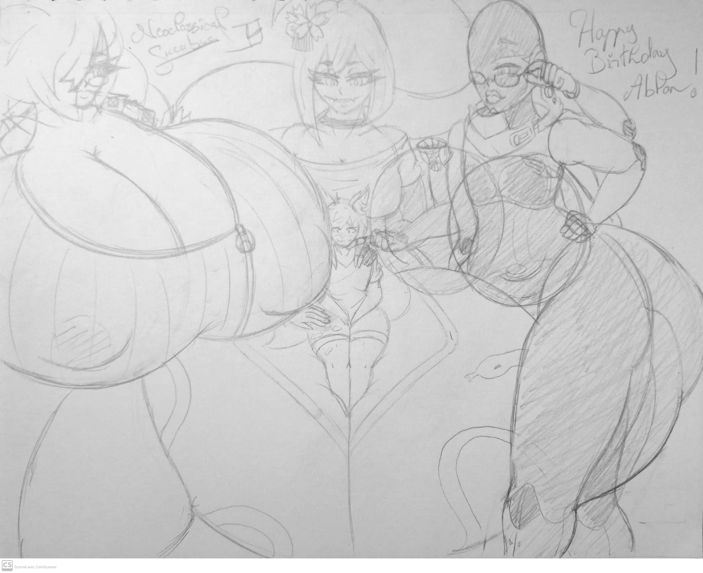 Joan (Neoclassical Succubus) Rule 34 Image