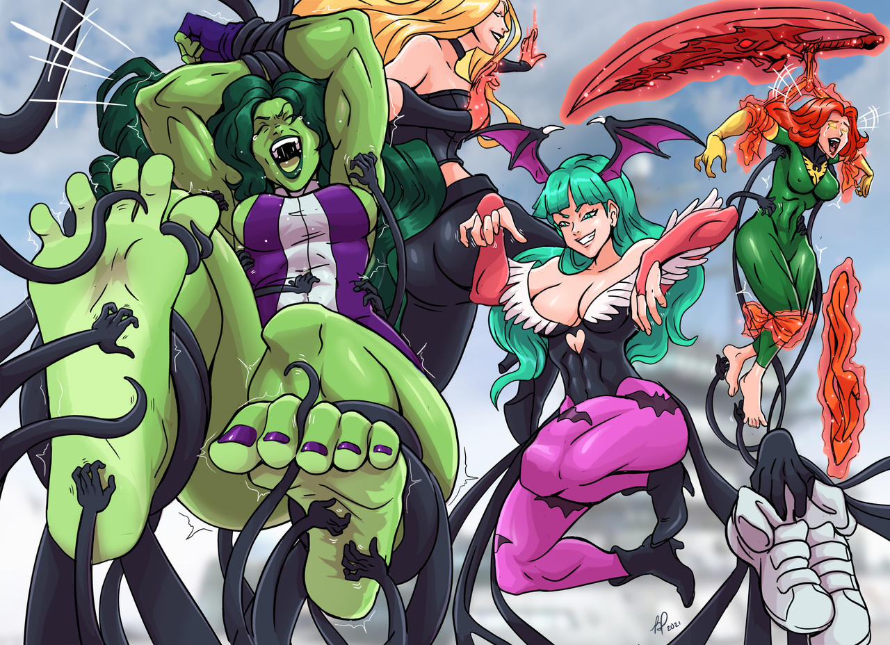 Jean Grey (Capcom) Rule 34 Image