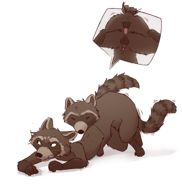 Rocket Raccoon (Guardians Of The Galaxy) Rule 34 Image