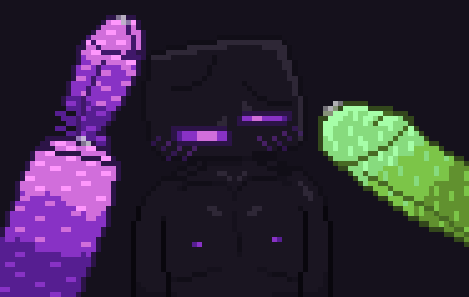 El The Enderman(Dingbox) (Minecraft) Rule 34 Image
