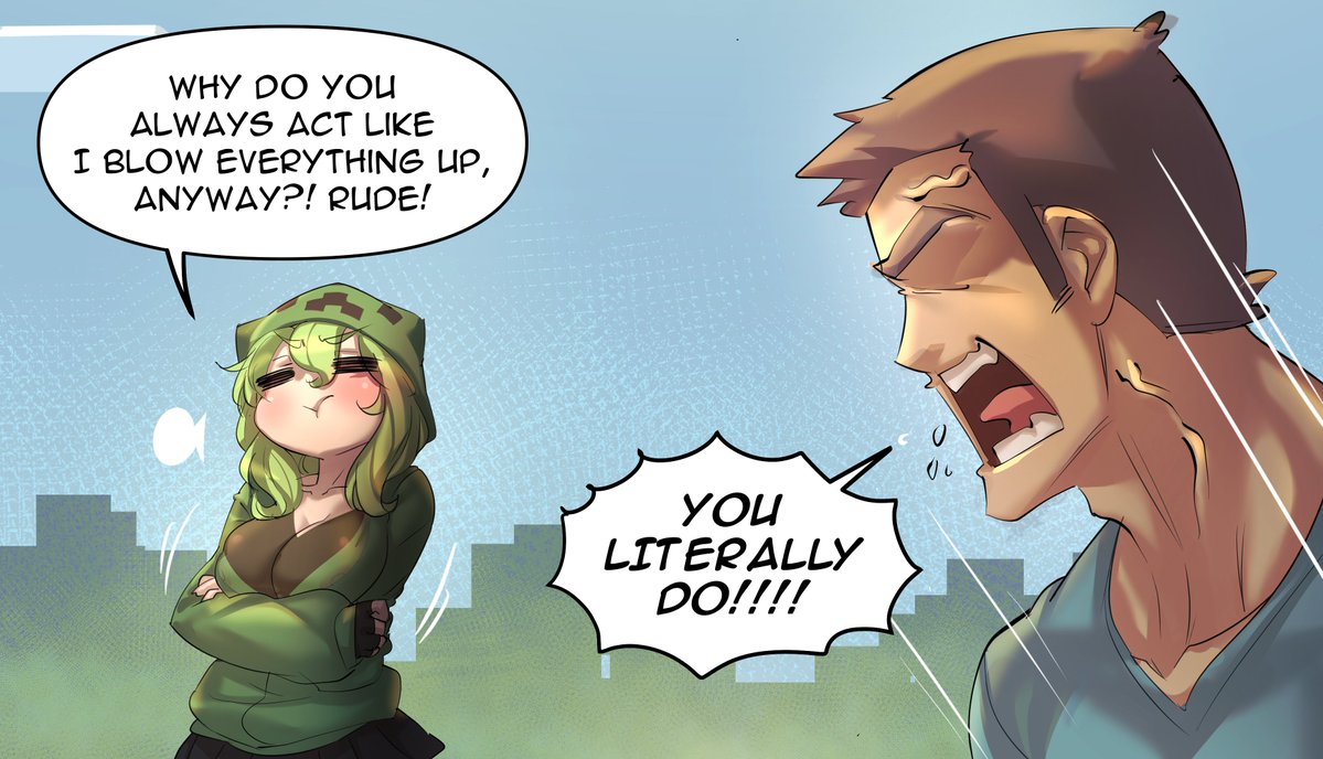 Creeper (Minecraft) Rule 34 Image