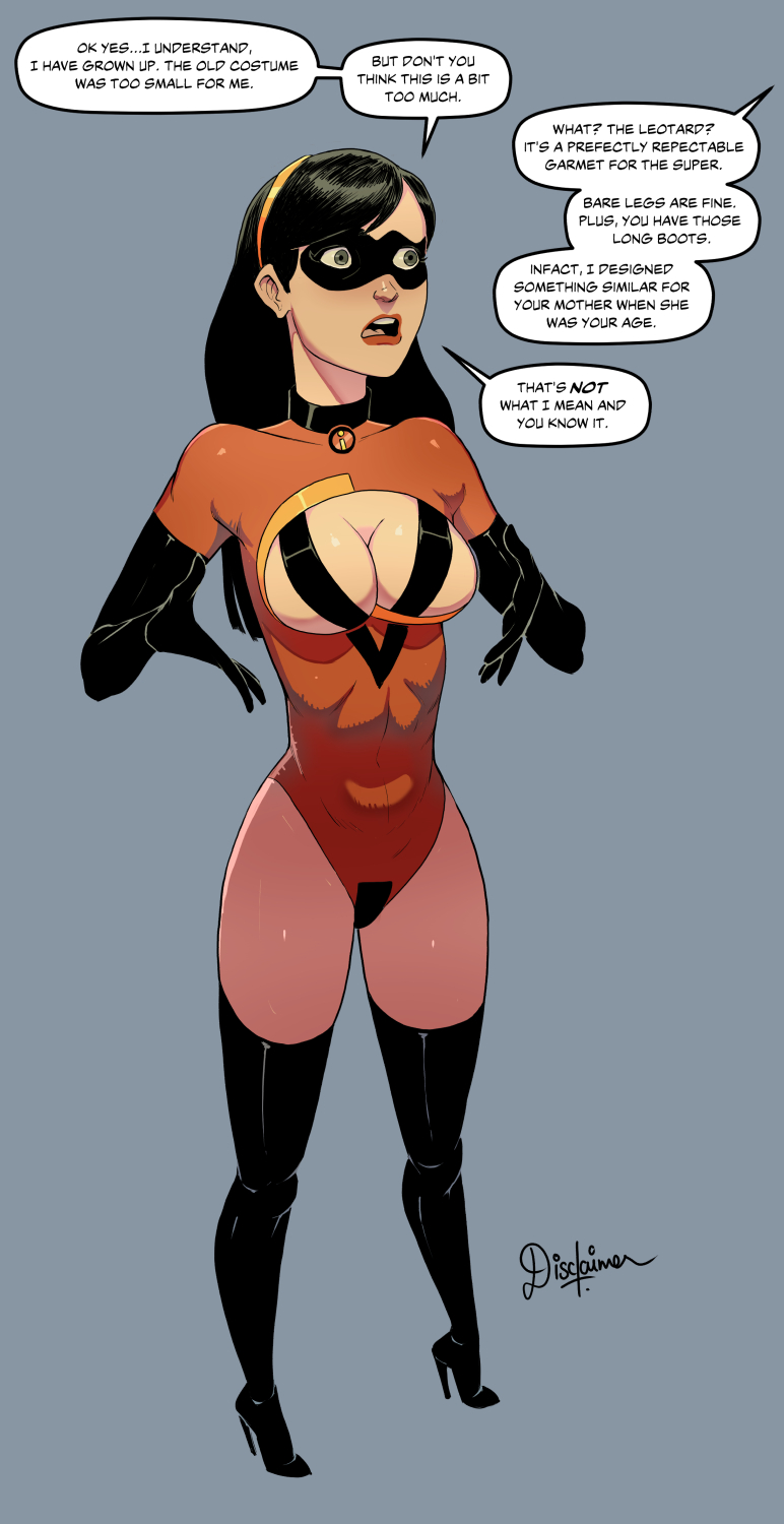 Violet Parr (Disney) Rule 34 Image