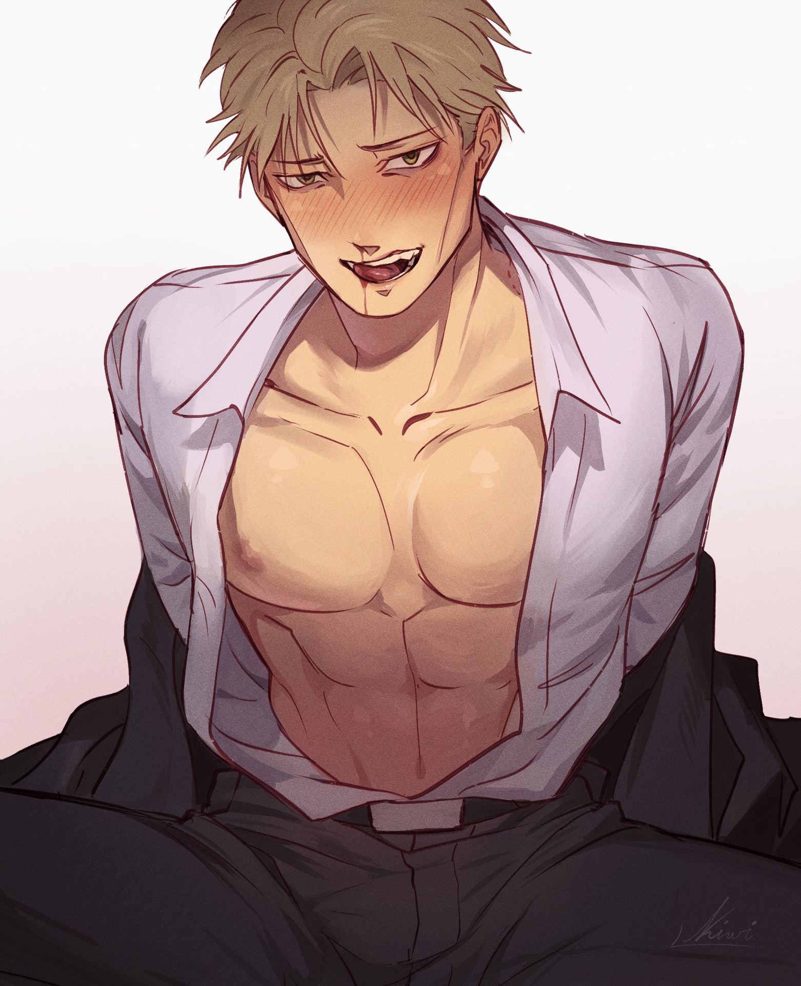 Kento Nanami (Jujutsu Kaisen) Rule 34 Image
