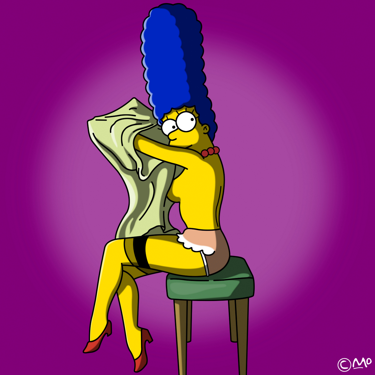 Marge Simpson (The Simpsons) Rule 34 Image