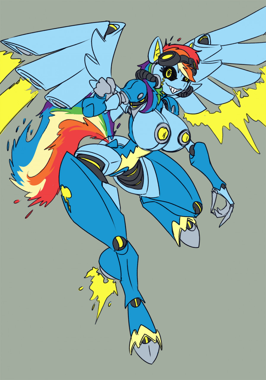 Rainbow Dash (Mlp) Rule 34 Image