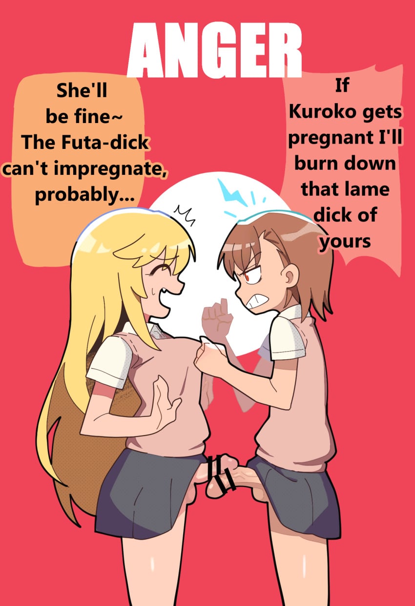 Misaka Mikoto (To Aru Kagaku No Railgun) Rule 34 Image