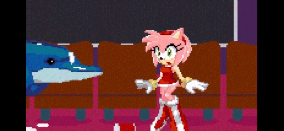Amy Rose (Project X Love Potion Disaster) Rule 34 Image