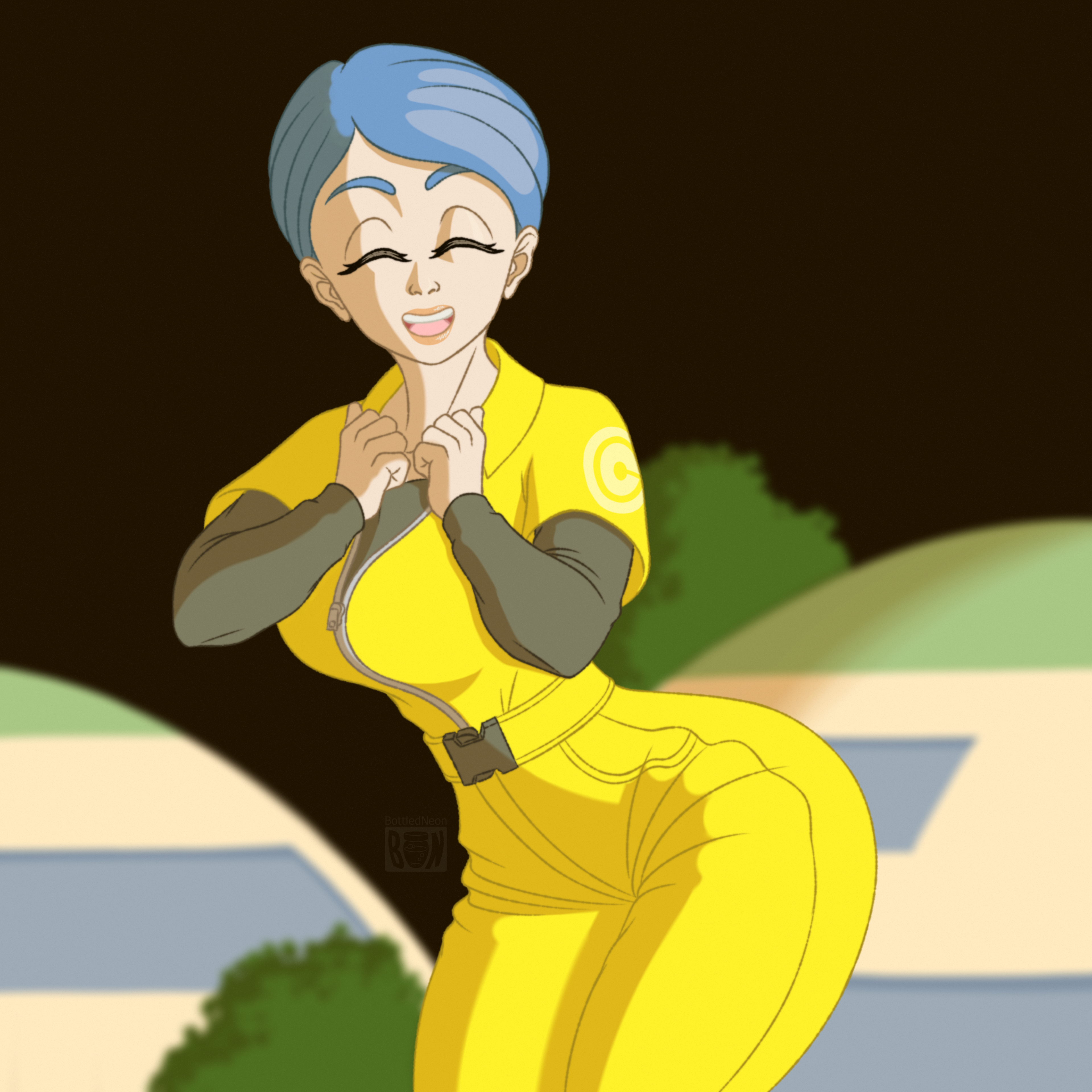 Bulma Briefs (Dragon Ball) Rule 34 Image