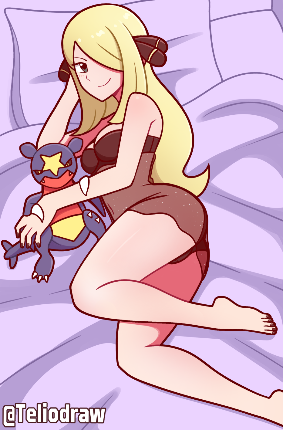 Cynthia (Pokemon) Rule 34 Image