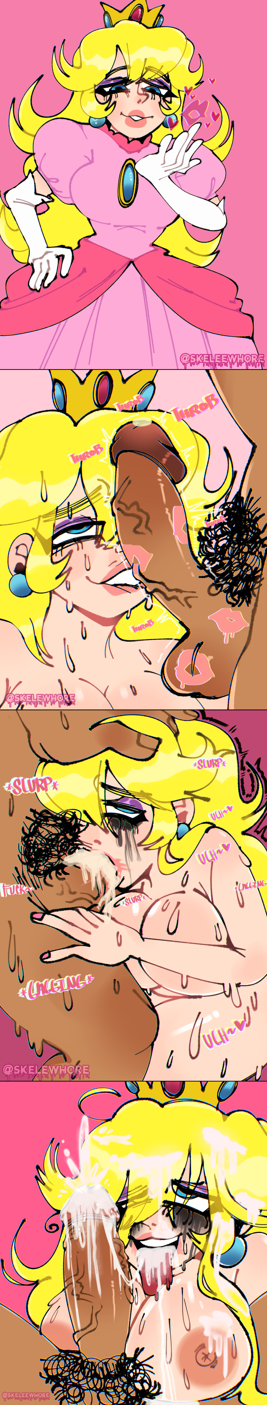 Princess Peach (Mario (Series)) Rule 34 Image
