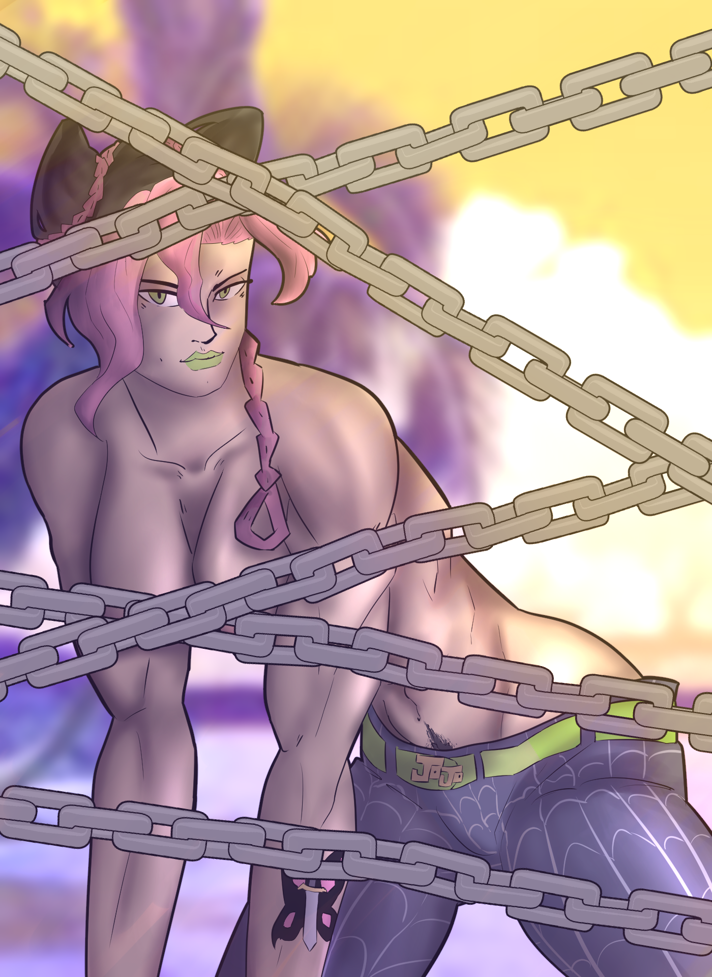 Jolyne Kujo (Jojo'S Bizarre Adventure) Rule 34 Image