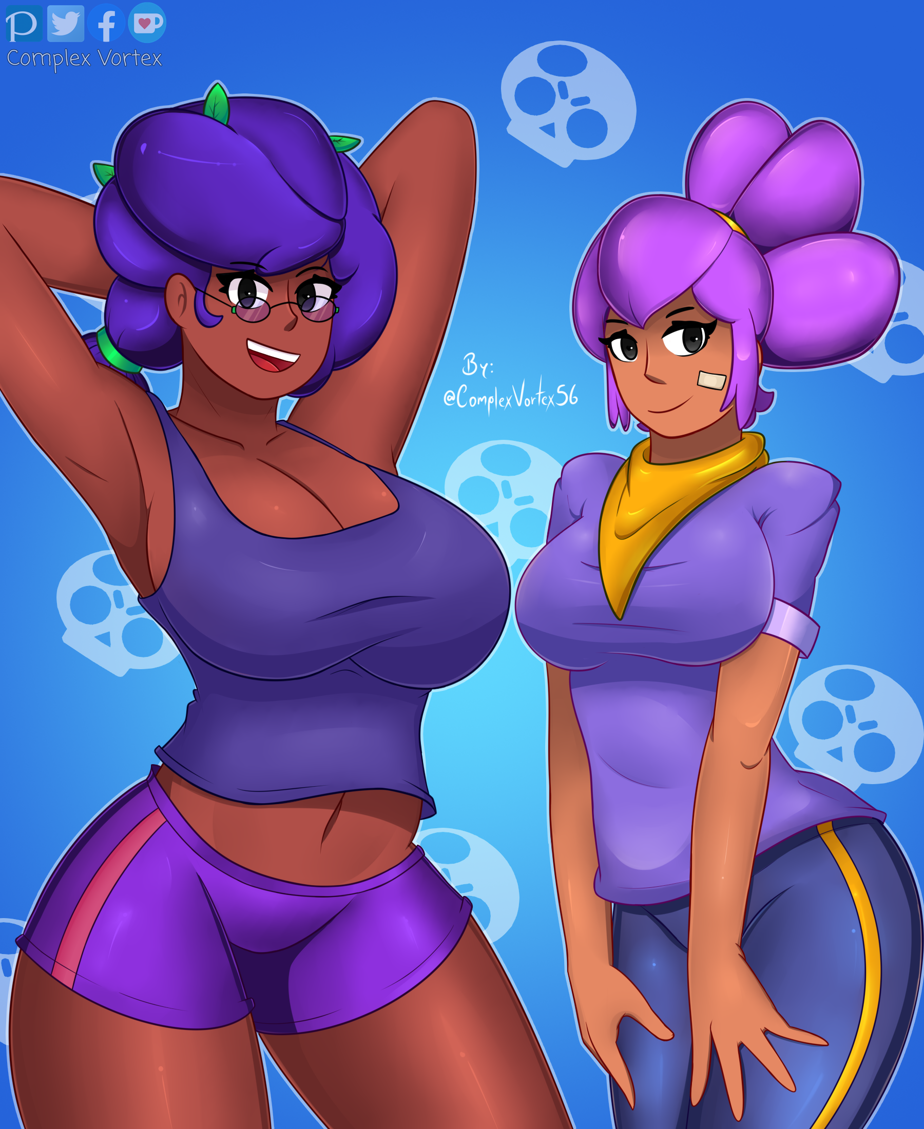 Rosa (Brawl Stars) Rule 34 Image