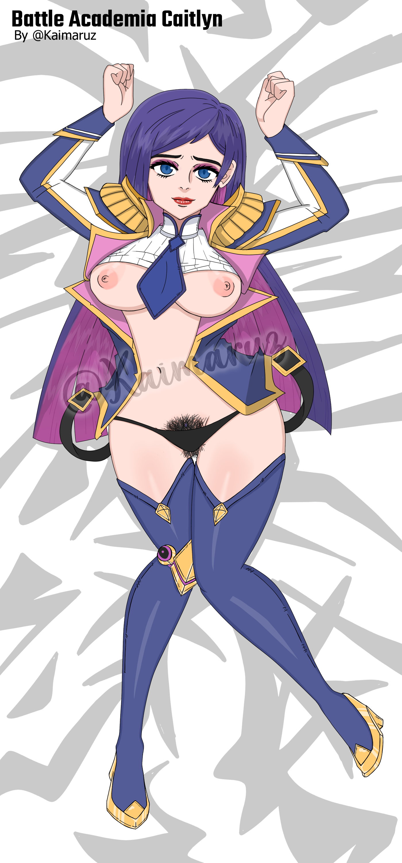 Battle Academia Caitlyn (Battle Academia Series) Rule 34 Image