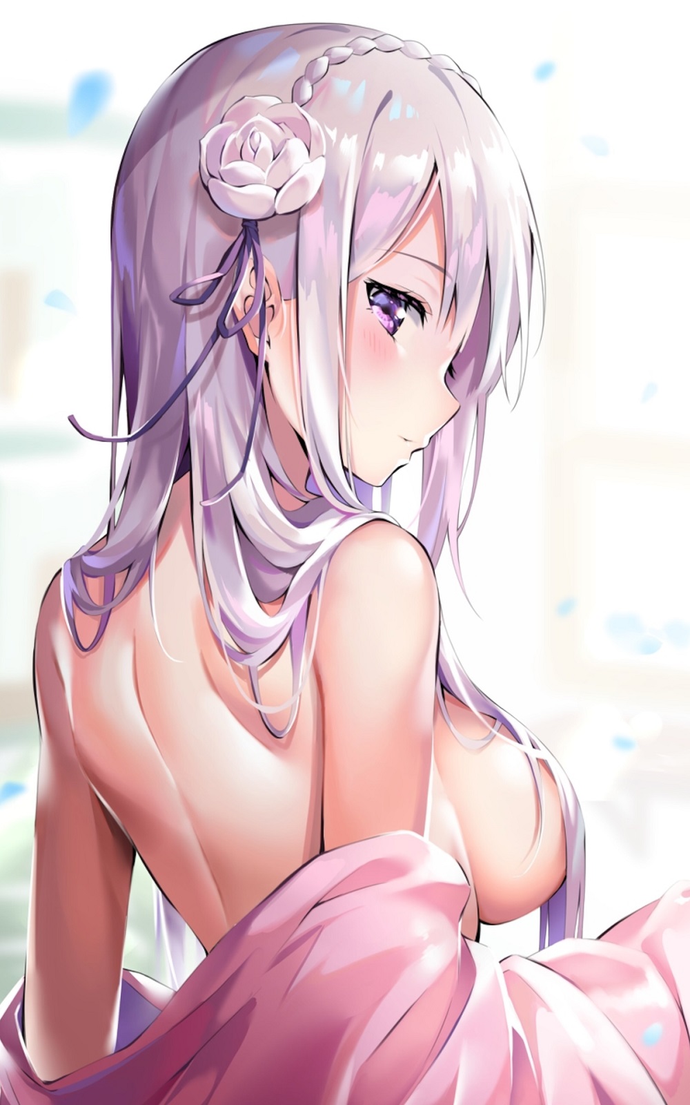 Emilia (Re:Zero) Rule 34 Image