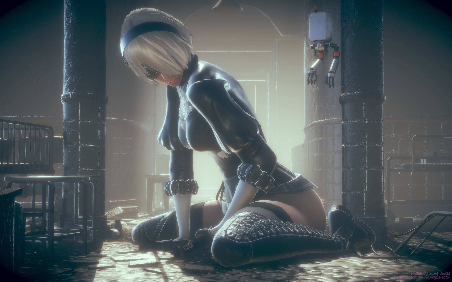 Yorha 2b (Honey Select) Rule 34 Image