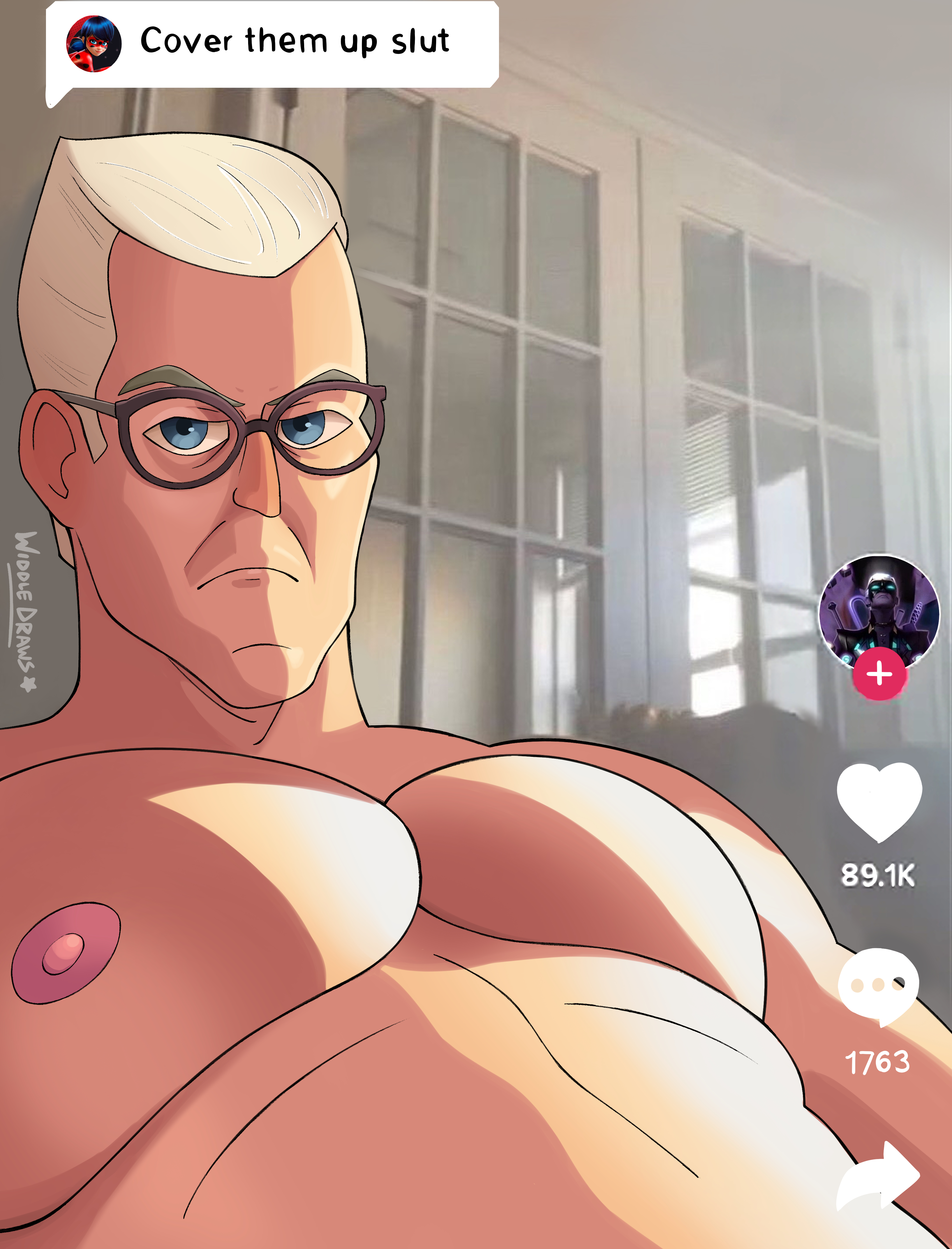 Gabriel Agreste (Miraculous Ladybug) Rule 34 Image