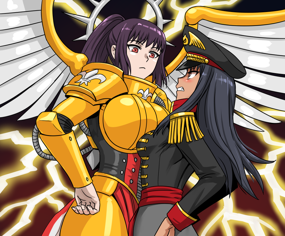 Adepta Sororitas (Ijiranaide Nagatoro-San) Rule 34 Image